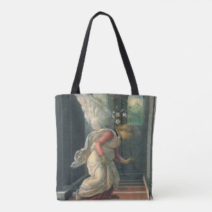 Bolso De Tela Anunciación (detalle del ángel) de Sandro Botticel