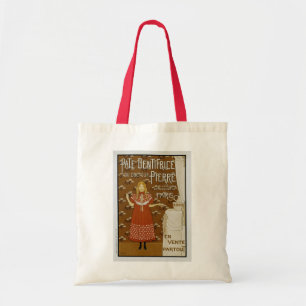Bolso De Tela Anuncio de dentífrico Art Nouveau francés