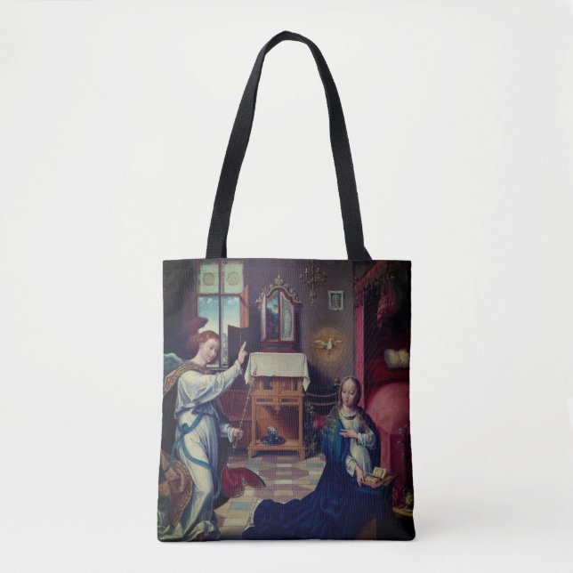 Bolso De Tela Anuncio de Joos van Cleve: Navidades (Anverso)