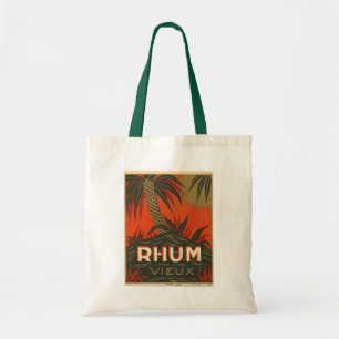 Bolso De Tela Anuncio de ron de época