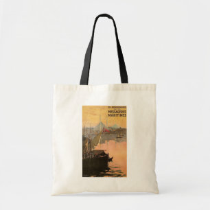 Bolso De Tela Anuncio de viaje de Constantinopla Vintage