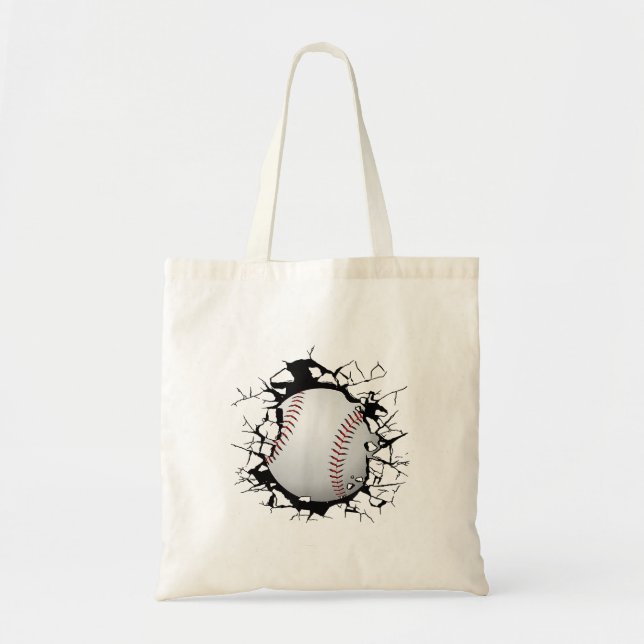 Bolso De Tela Aparato de béisbol - Béisbol (Frente)