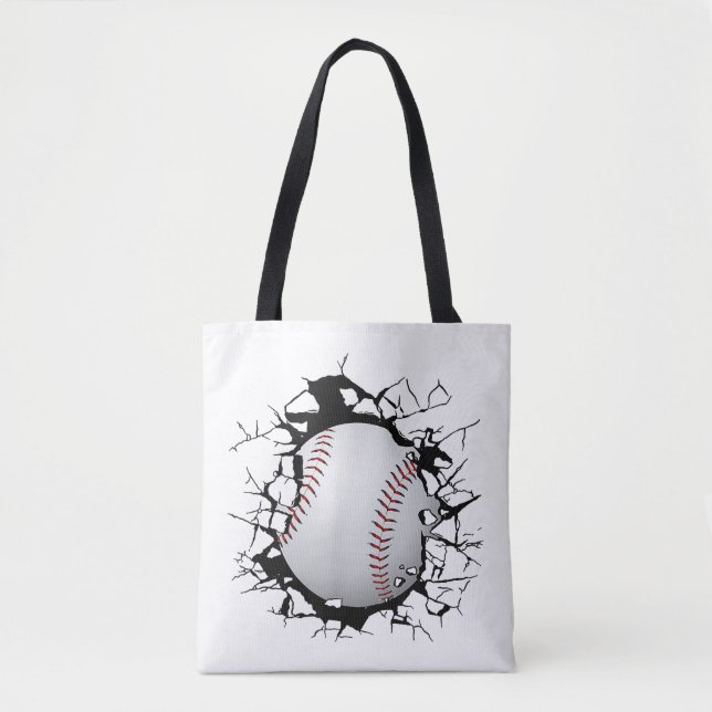 Bolso De Tela Aparato de béisbol - Béisbol (Anverso)