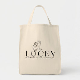 Bolso De Tela Apellido o nombre de caballo Lucky Horseshoe Rider