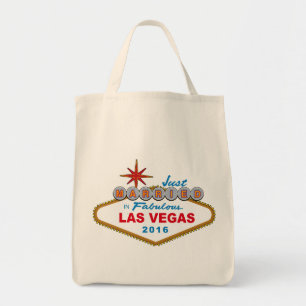 Bolso De Tela Apenas casado en Las Vegas fabuloso 2016 (Rótulo)
