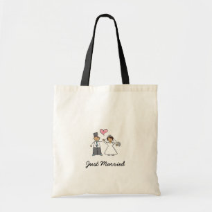 Bolso De Tela Apenas tote casado del presupuesto