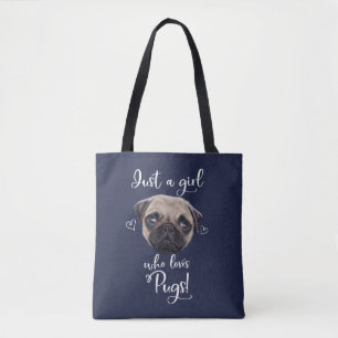 Bolso De Tela Apenas un chica que ama barros amasados