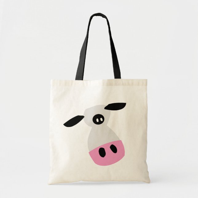 Bolso De Tela Apenas una vaca (Frente)