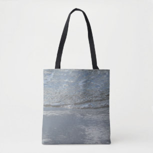 Bolso De Tela Aplausos de agua en la fotografía abstracta de la