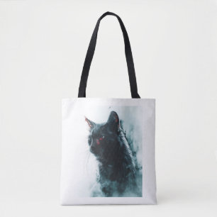 Bolso De Tela Apocalipsis del gato zombi