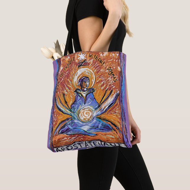 Bolso De Tela Apostatenaut - explorar sin dogmas (Detalle)