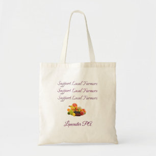 Bolso De Tela Apoyar a los agricultores locales