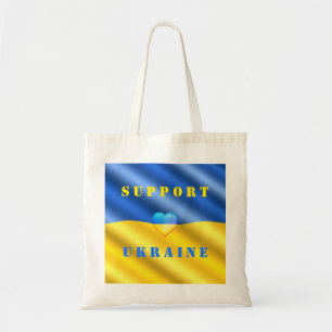 Bolso De Tela Apoyar a Ucrania - Libertad de paz - Bandera de Uc