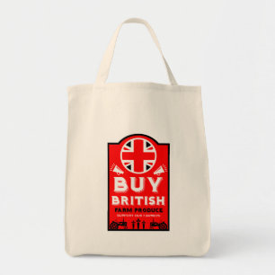 Bolso De Tela Apoyo a la agricultura británica