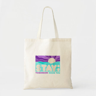 Bolso De Tela Apoyo a la Conciencia de Prevención de la Salud Me