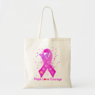 Bolso De Tela Apoyo al cáncer de mama
