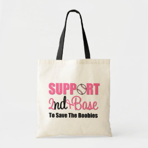 Bolso De Tela Apoyo al cáncer de mama 2da base