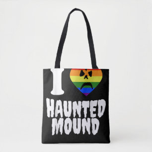 Bolso De Tela Apoyo al orgullo gay amor, bandera arcoiris, bande