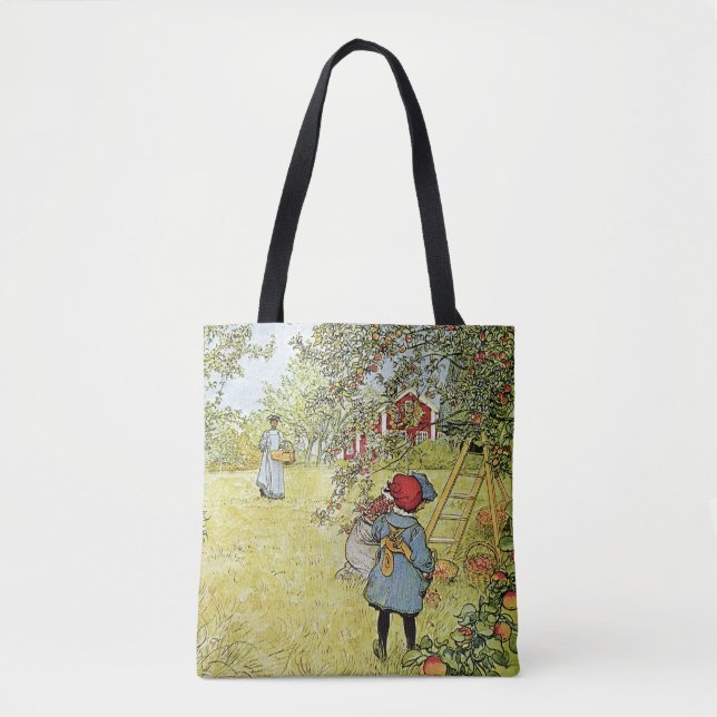 Bolso De Tela Apple cosecha (Anverso)
