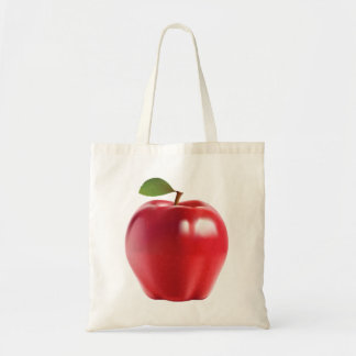 Bolso De Tela Apple delicioso jugoso rojo brillante
