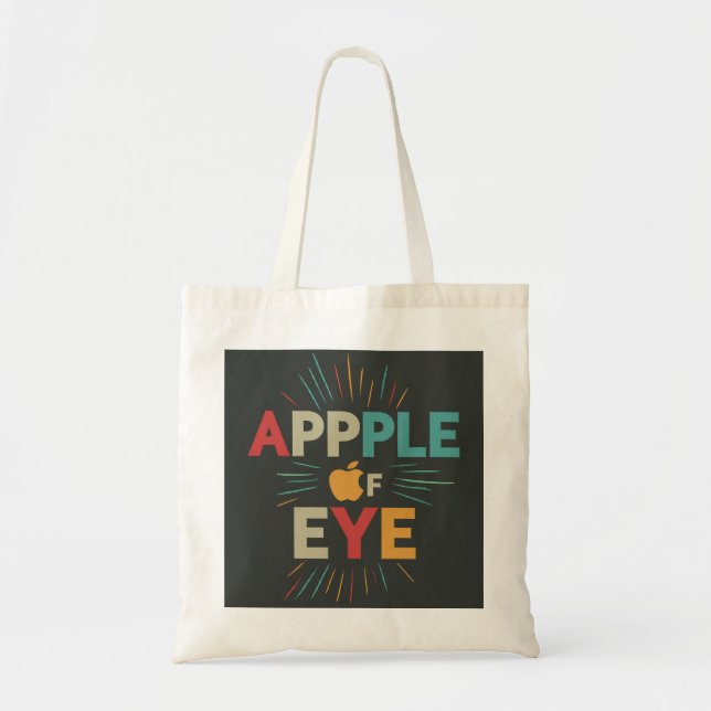 BOLSO DE TELA APPLE F EYE (Frente)