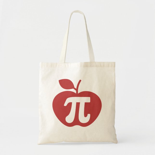 Bolso De Tela Apple Pi 3.14 Math Pi Day (Frente)