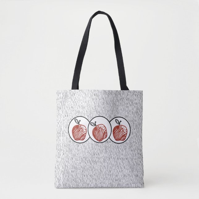Bolso De Tela Apple Pi Numbers Tote Bag (Anverso)
