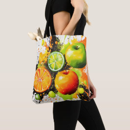 Bolso De Tela Apple y Citrus Burst