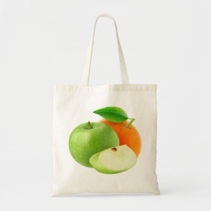 Bolso De Tela Apple y naranja