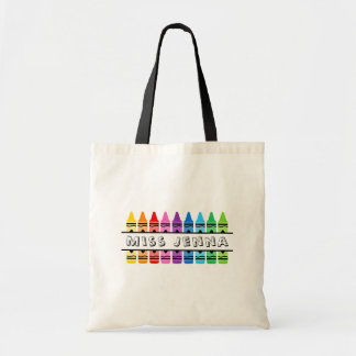 Bolso De Tela Apreciación del profesor Nombre personalizado Tote