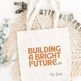 Bolso De Tela Apreciación Inspiradora moderna del profesorado