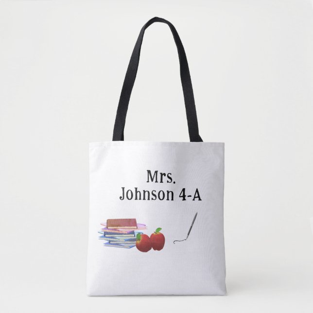 Bolso De Tela Apreciación personalizada del profesor (Anverso)