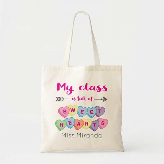 Bolso De Tela Apreciación personalizada y personalizada de los p (Frente)