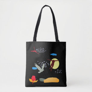 Bolso De Tela Aprende a volar