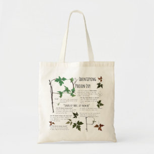 Bolso De Tela Aprender a identificar la planta de hiedra venenos