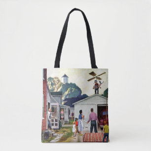 Bolso De Tela Aprendizaje volar
