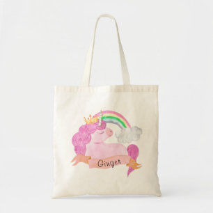Bolso De Tela 🌈 Apron de nombres personalizados de niños con un
