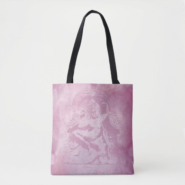 Bolso De Tela Apsara Pink (Anverso)