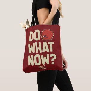 Bolso De Tela Aqua Adolescente Fuerza de Hambre Meatwad "¿Hacer 