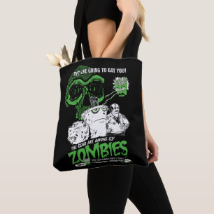Bolso De Tela Aqua adolescente fuerza de hambre zombies Poster