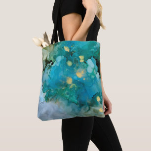 Bolso De Tela Aqua Brume I