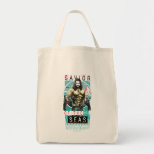 Bolso De Tela Aquaman el   "salvador gráfico modernista de los