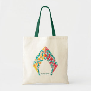 Bolso De Tela Aquaman Logo De Aquaman Y Mera