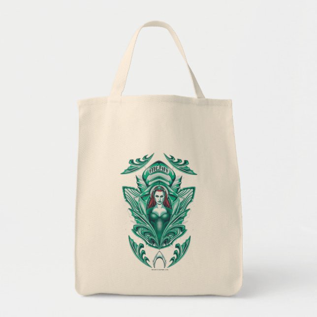 Bolso De Tela Aquaman | Ornate Mera Graphic (Frente)