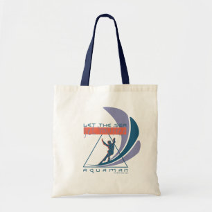 Bolso De Tela Aquaman Que el mar te libere