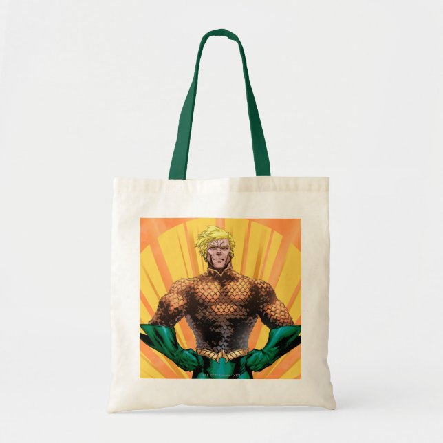 Bolso De Tela Aquaman Standing (Frente)