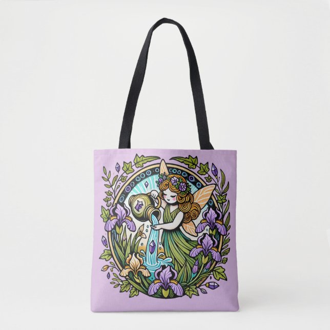 Bolso De Tela Aquarius Fairy (Anverso)