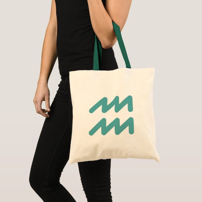 Bolso De Tela Aquarius Tote Bag (Anverso (producto))