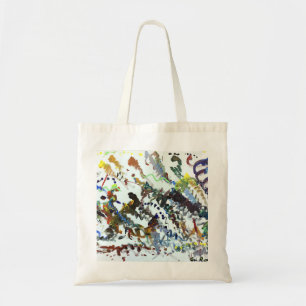 Bolso De Tela ¡Aquí está un tote con energía colorida! ¡Á