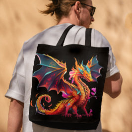 Bolso De Tela Aquí Hay Dragones